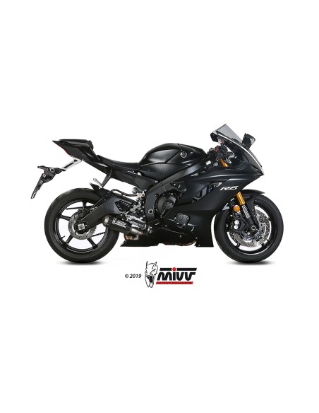 MIVV SLIP-ON MK3 CARBONO YAMAHA YZF 600 R6 2017-23