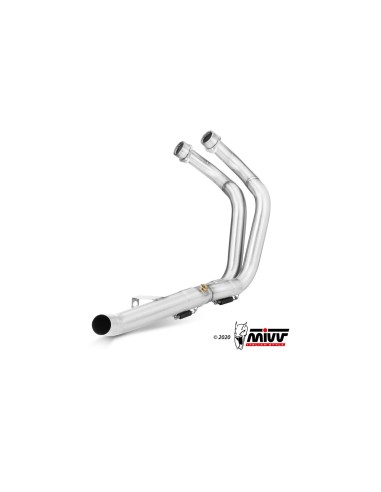 MIVV TUBO NO KAT (COMPATIBLE CON SILENCIADORES MIVV Y ORIGINALES) YAMAHA TÉNÉRÉ 700 2019-24