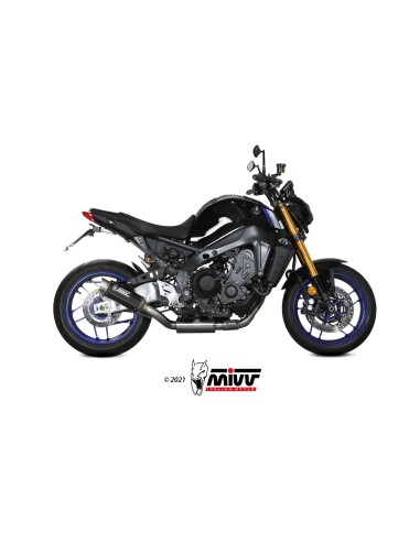 MIVV FULL SYSTEM 3X1 GP PRO CARBONO YAMAHA MT-09 / SP / FZ-09 2021-23