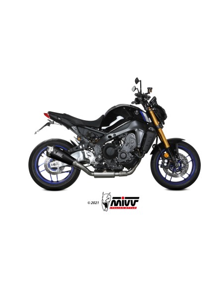 MIVV FULL SYSTEM 3X1 DELTA RACE CARBONO YAMAHA MT-09 / SP / FZ-09 2021-23