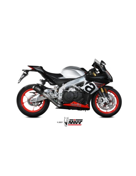 MIVV SLIP-ON MK3 CARBONO APRILIA RSV4 2017-20