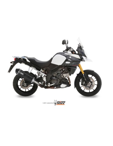 MIVV SLIP-ON SPEED EDGE BLACK SUZUKI DL V-STROM 1000 / XT 2014-20 / V-STROM 1050 / XT 2020-24