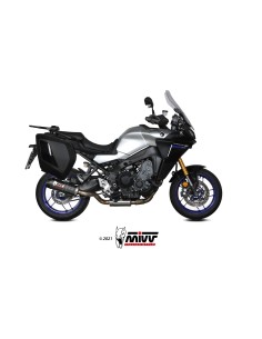 MIVV FULL SYSTEM 3X1 OVAL CARBONO CON TAPA CARBONO YAMAHA TRACER 9 / GT 2021-24