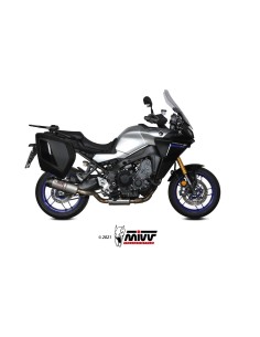 MIVV FULL SYSTEM 3X1 OVAL TITAN CON TAPA CARBONO YAMAHA TRACER 9 / GT 2021-24