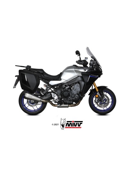 MIVV FULL SYSTEM 3X1 DELTA RACE ST. STEEL YAMAHA TRACER 9 / GT 2021-24