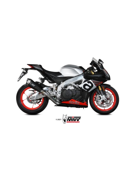 MIVV SLIP-ON DELTA RACE CARBONO APRILIA RSV4 2017-20