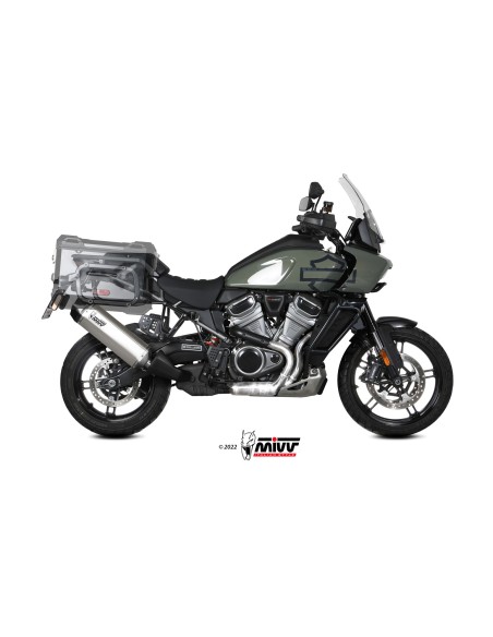 MIVV SLIP-ON SPEED EDGE TITANIUM HARLEY DAVIDSON PAN AMERCIA 2020-24