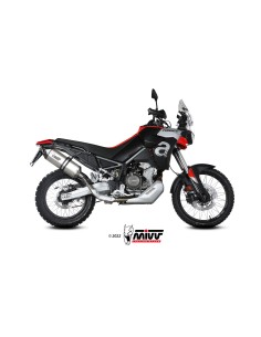 MIVV SLIP-ON SPEED EDGE TITANIUM APRILIA TUAREG 660 2022-24