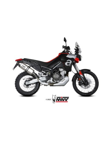 MIVV SLIP-ON SPEED EDGE TITANIUM APRILIA TUAREG 660 2022-24