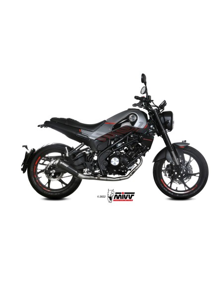 MIVV FULL SYSTEM 1X1 X-M1 BLACK BENELLI LEONCINO 125 2022-24