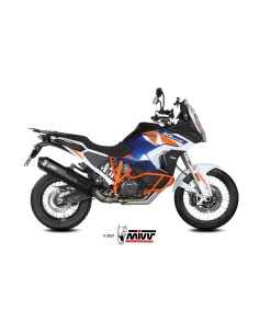 MIVV SLIP-ON SPEED EDGE BLACK KTM 1290 SUPER ADVENTURE / R / S / T 2021-24