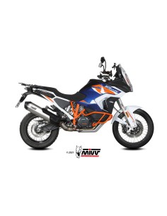 MIVV SLIP-ON SPEED EDGE TITANIUM KTM 1290 SUPER ADVENTURE / R / S / T 2021-24