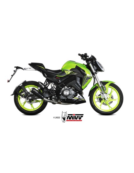 MIVV FULL SYSTEM 1X1 X-M1 BLACK KEEWAY RKF 125 2021-24