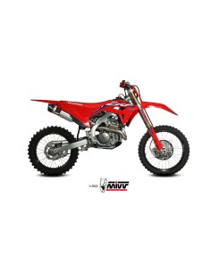 MIVV SLIP-ON OVAL TITANIUM HONDA CRF 250 2022-24