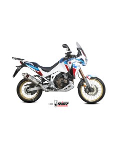 MIVV SLIP-ON DAKAR ST. STEEL HONDA CRF 1100 L AFRICA TWIN 2020-23