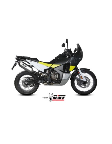MIVV SLIP-ON SPEED EDGE ST. STEEL HUSQVARNA NORDEN 901 2022-24