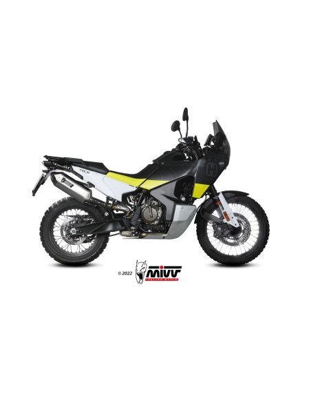 MIVV SLIP-ON SPEED EDGE ST. STEEL HUSQVARNA NORDEN 901 2022-24