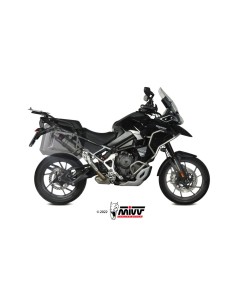 MIVV SLIP-ON DAKAR ST. STEEL TRIUMPH TIGER 1200 GT / RALLY 2021-24