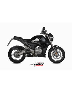 MIVV FULL SYSTEM 1X1 X-M1 BLACK ZONTES ZT 125 G1 / U 2021-24