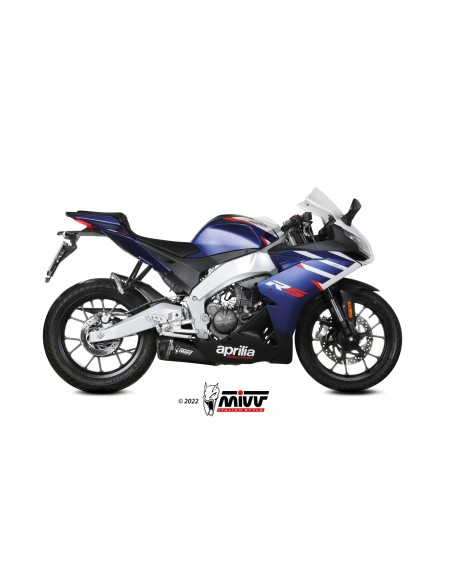 MIVV FULL SYSTEM 1X1 DELTA RACE BLACK APRILIA RS 125 2021-24
