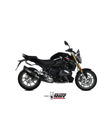 MIVV SLIP-ON SR-1 BLACK TITANIUM BMW R 1250 R / RS 2021-24