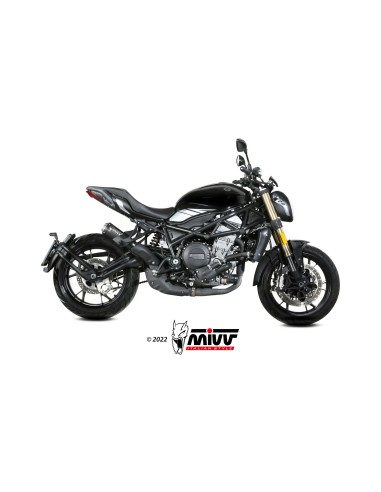 MIVV SLIP-ON X-M1 BLACK BENELLI 752 S 2019-24