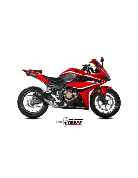 MIVV SLIP-ON MK3 CARBONO HONDA CBR 500 R 2019-20