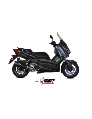 MIVV SLIP-ON MOVER BLACK YAMAHA X-MAX 300 2021-24