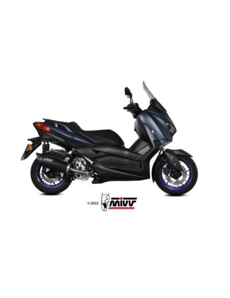 MIVV SLIP-ON MOVER BLACK YAMAHA X-MAX 300 2021-24