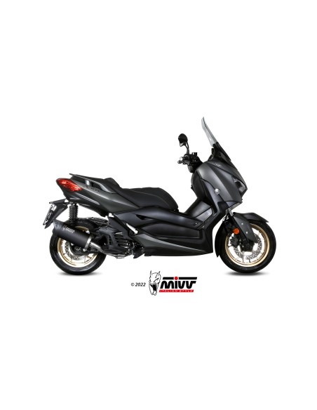 MIVV FULL SYSTEM 1X1 MOVER BLACK YAMAHA X-MAX 125 2021-24