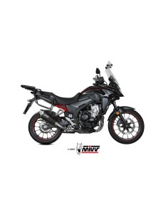 MIVV SLIP-ON DELTA RACE BLACK HONDA CB 500 X 2021-24