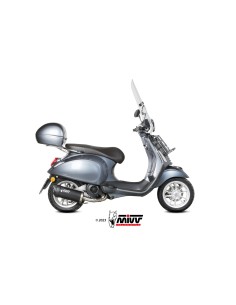 MIVV FULL SYSTEM 1X1 MOVER BLACK PIAGGIO VESPA PRIMAVERA 150 2021-24