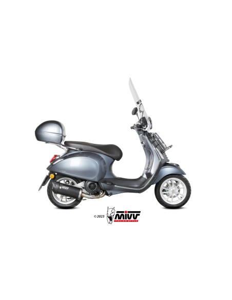 MIVV FULL SYSTEM 1X1 MOVER BLACK PIAGGIO VESPA PRIMAVERA 150 2021-24