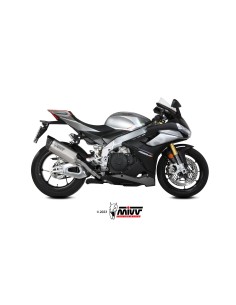 MIVV SLIP-ON SR-1 TITANIUM APRILIA RSV4 / TUONO V4 1100 2021-24