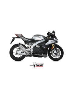 MIVV SLIP-ON SR-1 TITANIUM APRILIA RSV4 / TUONO V4 1100 2021-24 2