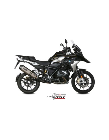 MIVV SLIP-ON SPEED EDGE TITANIUM BMW R 1250 GS / ADVENTURE 2019-23
