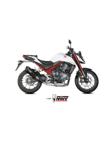 MIVV SLIP-ON DELTA RACE CARBONO HONDA CB750 HORNET 2023-24