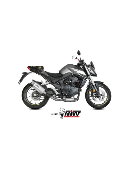 MIVV SLIP-ON SR-1 ST. STEEL HONDA CB750 HORNET 2023-24
