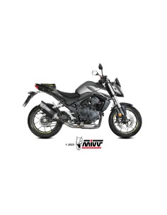 MIVV SLIP-ON SR-1 BLACK HONDA CB750 HORNET 2023-24