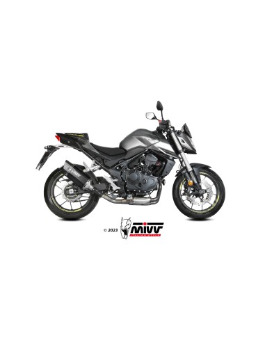 MIVV SLIP-ON SR-1 BLACK HONDA CB750 HORNET 2023-24