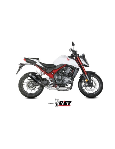 MIVV SLIP-ON GP PRO BLACK HONDA CB750 HORNET 2023-24