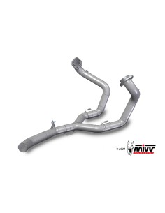 MIVV TUBO NO KAT (COMPATIBLE CON SILENCIADORES MIVV Y ORIGINALES) MOTO GUZZI V100 MANDELLO 2022-24