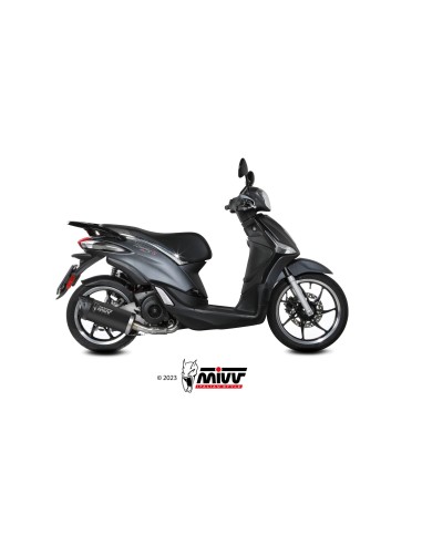 MIVV FULL SYSTEM 1X1 MOVER BLACK PIAGGIO LIBERTY 125 2019-24