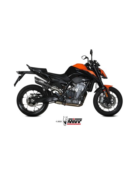 MIVV SLIP-ON X-M5 TITANIUM KTM 790 DUKE 2018-20 / 790 DUKE 2023-24 / 890 DUKE 2020-24