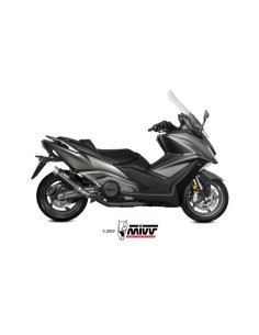 MIVV SLIP-ON GP PRO BLACK KYMCO AK550 2021-24