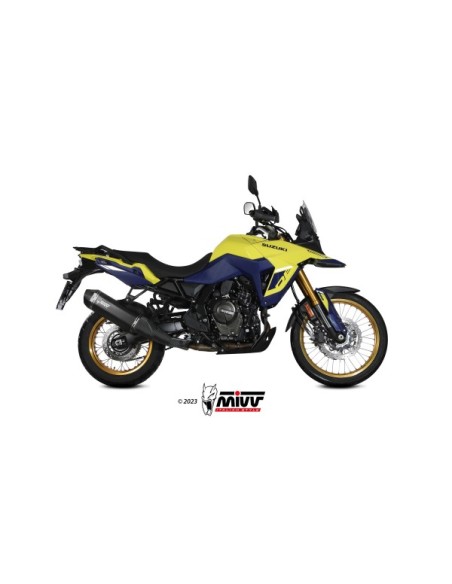 MIVV SLIP-ON SPEED EDGE BLACK SUZUKI V-STROM 800 DE 2023-24