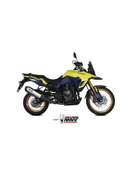 MIVV SLIP-ON SPEED EDGE ST. STEEL SUZUKI V-STROM 800 DE 2023-24