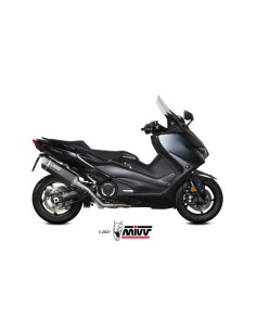 MIVV FULL SYSTEM 2X1 SR-1 BLACK YAMAHA T-MAX 560 2020-21