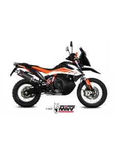 MIVV SLIP-ON DAKAR BLACK KTM 790 ADVENTURE / R 2019-24 / 890 ADVENTURE / R 2020-24