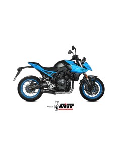 MIVV FULL SYSTEM 2X1 X-M5 BLACK SUZUKI GSX-8S 2022-24